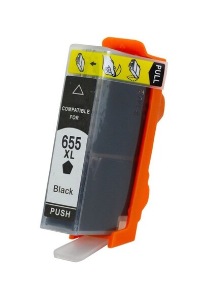 Premium Συμβατό Inkjet για HP, 655, 21.6ml, μαύρο