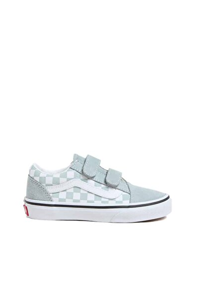 Vans Old Skool V Color Theory Checkerboard Sneakers VN000CYAEPO1 – Pure Grey