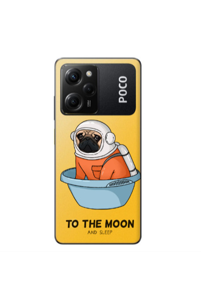 Other Xiaomi Poco X5 Pro To the moon Transparent Silicone TPU Θήκη