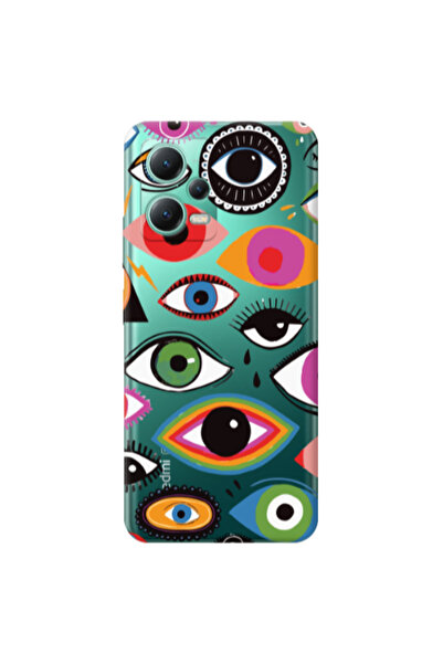 Other Xiaomi Redmi Note 12 Pro Plus 5G Colorful eyes Transparent Silicone TPU...