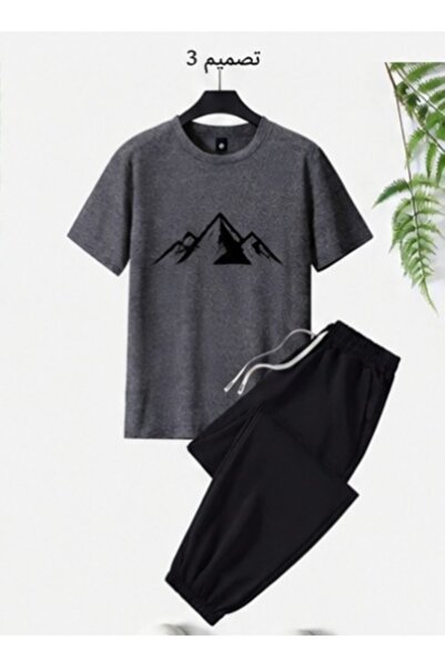 ZEMLİYA Sara Unisex Oversize Shorts Set Short Sleeve T-Shirt Comfortable Fit ...
