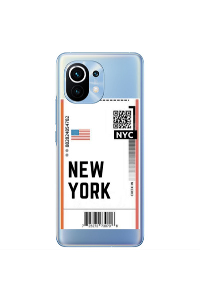 Other Xiaomi Mi 11 New York NYC Transparent Silicone TPU Θήκη