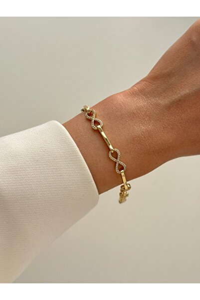YOUES JEWELRY CM Lux Premium Jeweler Model Bracelet Colorfast Women's Bracelet