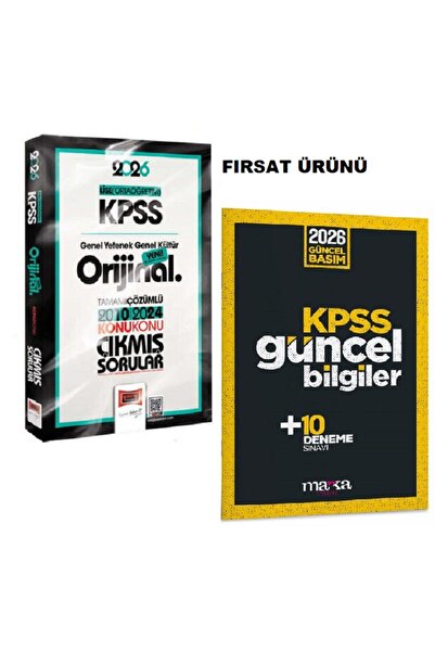 Yargı Yayınları Yargı 2026 KPSS Lise-Ortaöğretim GK-GY Orijinal 2010-2024 Kon...