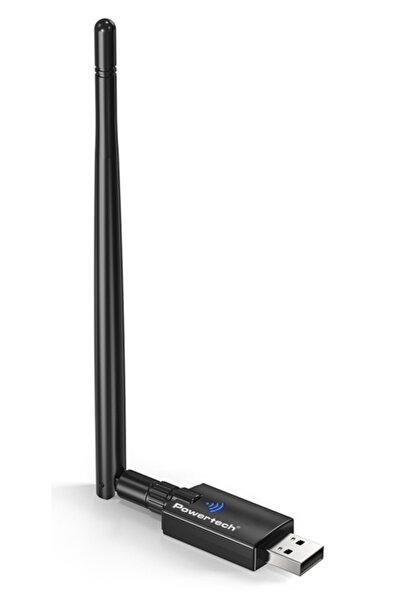 POWERTECH ασύρματος USB αντάπτορας δικτύου & Bluetooth 5.3 PT-1386, 900Mbps W...