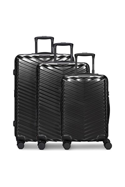 REDOLZ Essentials 18 4 Rollen Kofferset 3-teilig mit Dehnfalte