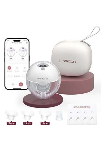 Momcozy M 5 Smart APP Controlled Wearable Breast Pump, Hands-Free Wireless El...