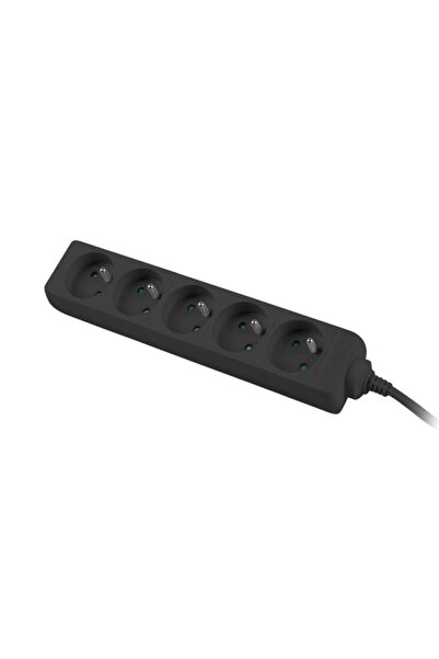 OEM Prelungitor 1.5m, 5 prize , cablu din cupru de calitate superioara, negru