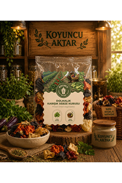 Koyuncu Aktar Gaziantep Oğuzeli Karışık Dolmalık Kurutmalık 23-25 Adet – Kuru...