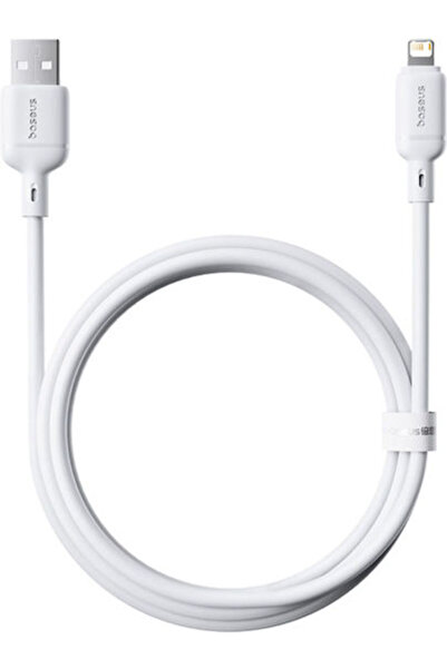 Baseus Σειρά Silky Καλώδιο USB-A σε Lightning 20W Λευκό 1μ P10377702213-00