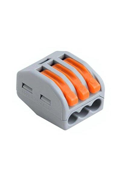 OEM Conectori rapizi pentru conductori electrici, cu levier, 3 pini, set 4 bu...