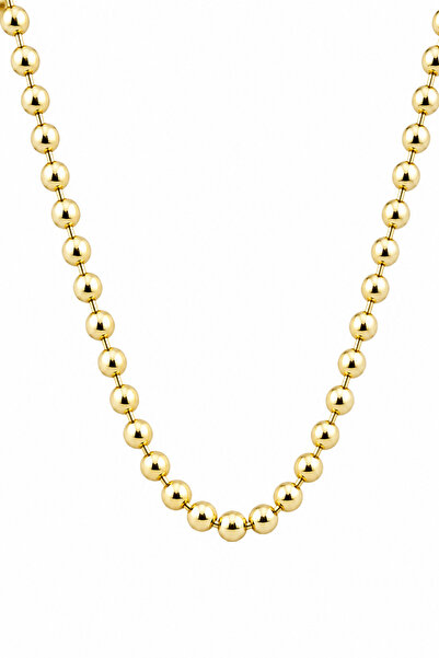 KAIROS JEWELRY 14 Ayar Altın Dorika Toplu Zincir Kolye