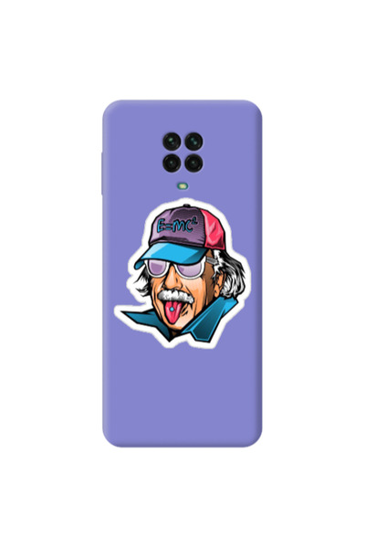 Other Xiaomi Redmi Note 9 Pro Einstein Purple Colored Silicone TPU Θήκη