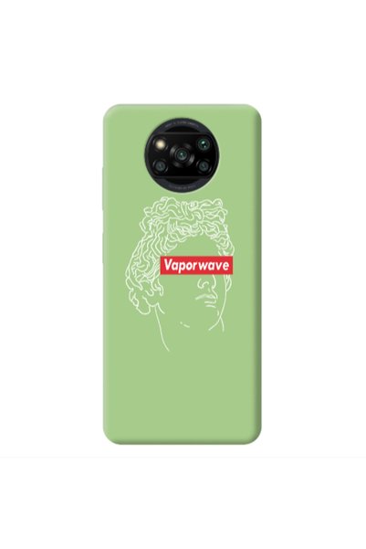Other Xiaomi Poco X3 /X3 Pro Vaporwave Light Green Colored Silicone TPU Θήκη