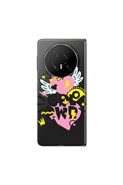 Other Honor Magic V5 Grl Pwr Transparent Silicone TPU Θήκη