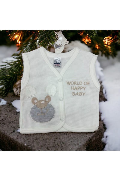 Tuas baby PENYE BEBEK YELEGİ KABARTMA AYILI