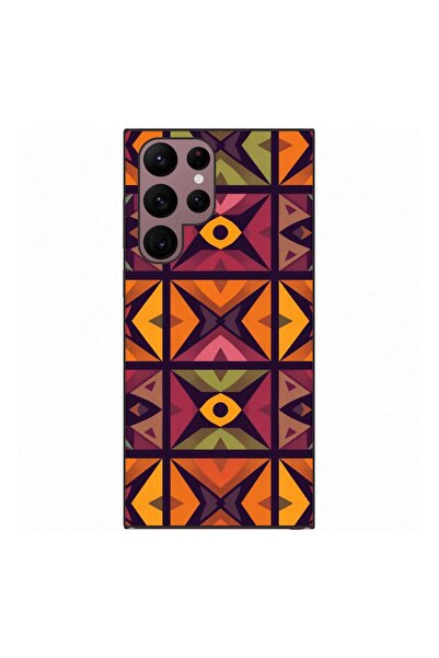 OEM Husa compatibila cu Samsung Galaxy S22 Ultra Silicon Gel Tpu Model Tribal...