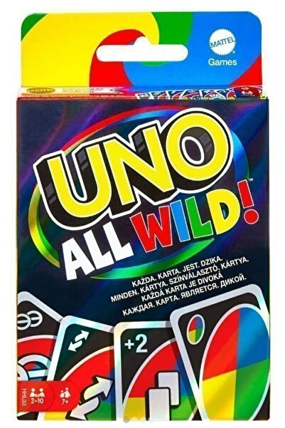 Uno Επιτραπέζιο Παιχνίδι All Wild (HHL35)