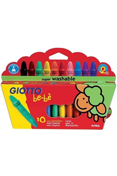 Giotto Bebe Σετ Κηρομπογιές 10 Τεμάχια (000477900)