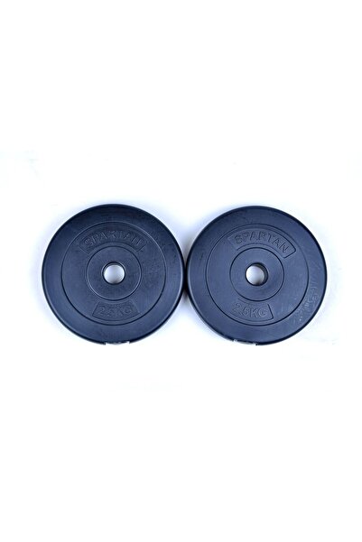 Spartan Sport Discuri pentru bara greutati 30 mm - 2 bucati x 2.50 kg