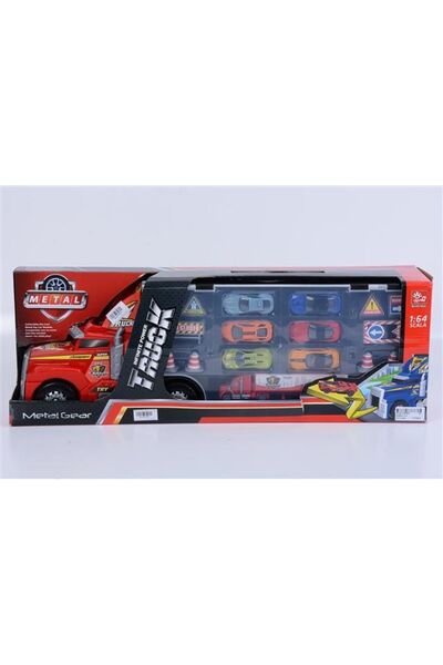 Blue Toys Αγωνιστικό Φορτηγό με Θήκη για Αυτοκινητάκια και Φως