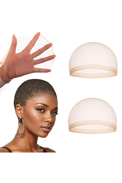 Choice 2pc-cap 4 Pcs Bald Caps Set Makeup Bald Head Wig Caps Cosplay Costume ...