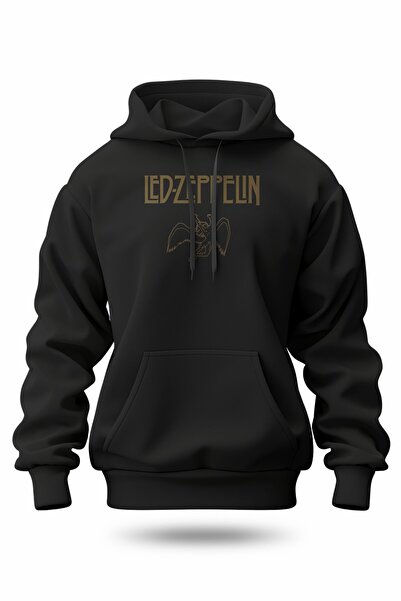 buzagi tasarım ürünleri Led Zeppelin Unisex Hooded Sweatshirt
