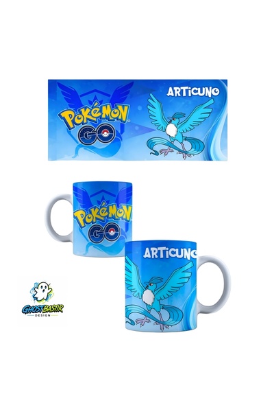 Ghostbastır Design Pokemon Articuno Mug Cup |   Single Piece K0364