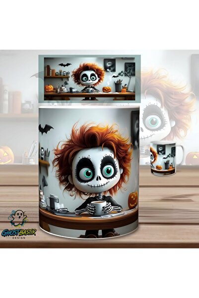 Ghostbastır Design Halloween Mug Cup |   Single Piece K0182
