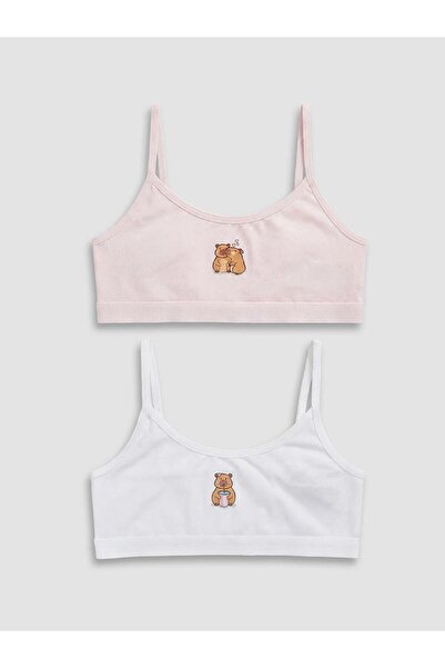 LC Waikiki Girls' Bustier with Rope Straps, 2-Piece (S6)