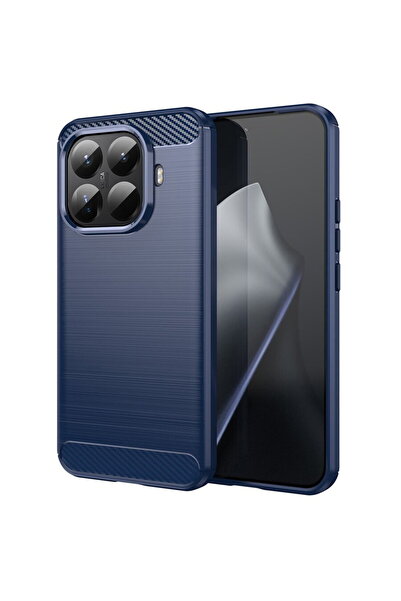 Techsuit Husa pentru Xiaomi 15T Pro - Carbon Silicone - Blue