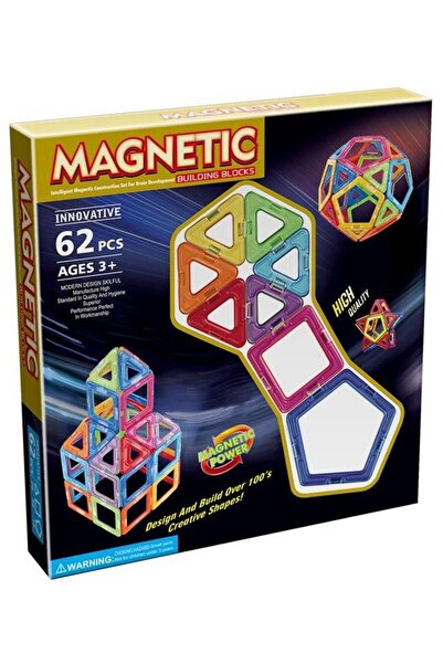 Blue Toys Μαγνητικά Τουβλάκια 66 Τεμάχια Τροχός (MKX237872)