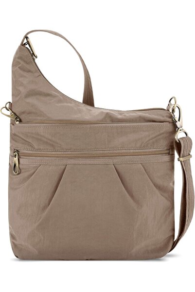 Travelon Unisex Anti-Theft 3-Compartment Crossbody Bag