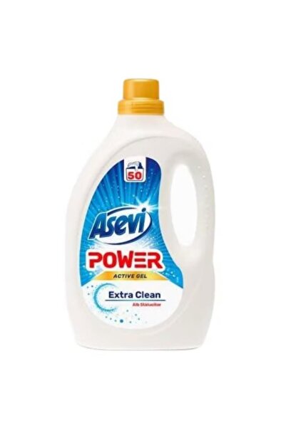ASEVI Set 2 x Detergent de Rufe Power Extra Clean, 2.5 l, 50 Spalari