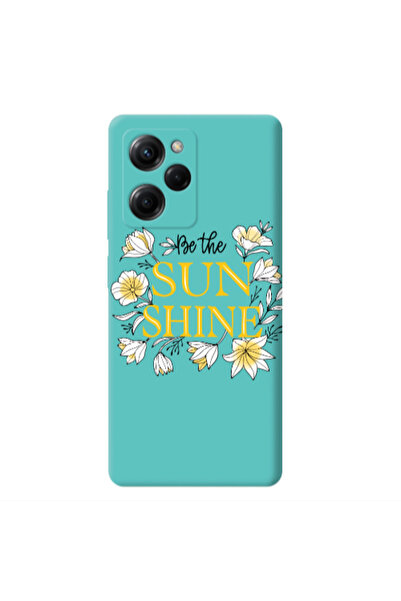Other Xiaomi Poco X5 Pro Sun Shine Turquoise Colored Silicone TPU Θήκη