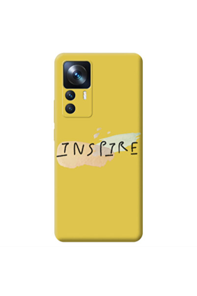 Other Xiaomi Mi 12T Inspire Yellow Colored Silicone TPU Θήκη
