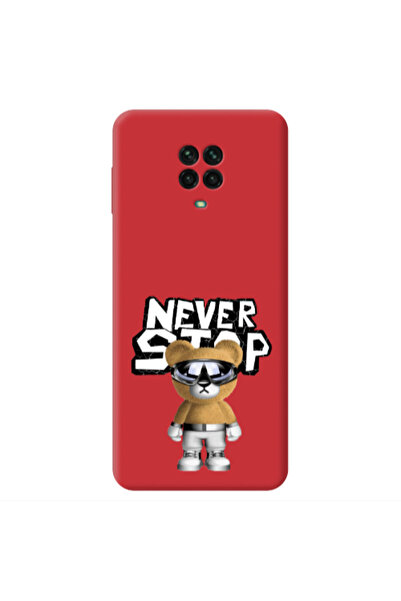 Other Xiaomi Redmi Note 9 Pro Never stop Red Colored Silicone TPU Θήκη