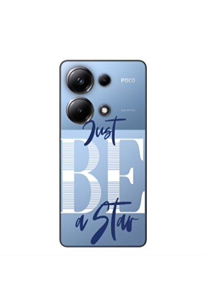 Other Xiaomi Poco M6 Pro 4G Just Be a Star Transparent Silicone TPU Θήκη