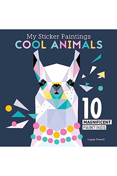 GBS Grantham Book Service My Sticker Paintings Cool Animals 1 Magnificent Pai...