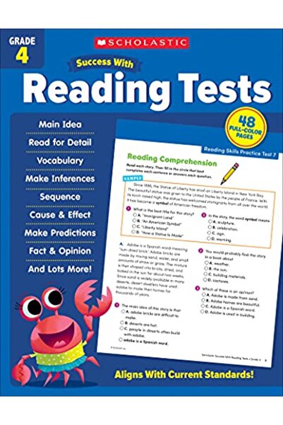 Ingram Scholastic Success With Reading Tests Grade 4