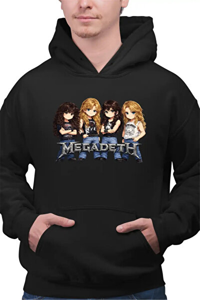 OEM Hanorac Barbati Megadeth Cartoon Chibi