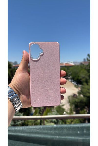 TechTrove Galaxy A07 İçin Uyumlu Simli Soft Tasarımlı Lüx Tasarım Kılıf