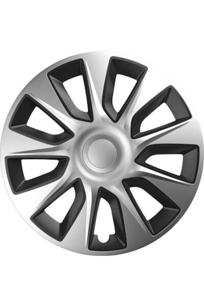 Other Auto Gs Σετ Τάσμων Τροχών Αυτοκινήτου Stratos RC 14 " 4 τεμάχια Ασημί Κ...