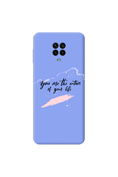 Other Xiaomi Redmi Note 9 Pro You are the authors Light Purple Colored Silico...