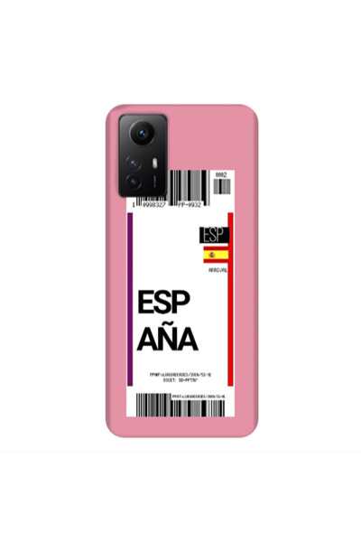 Other Xiaomi Redmi Note 12s Espana Arrival Pink Colored Silicone TPU Θήκη