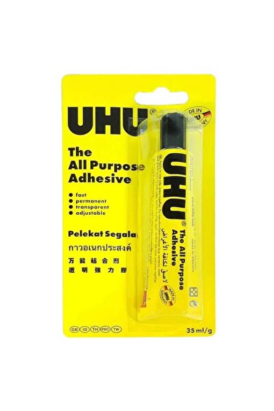 Uhu All Purpose Adhesive 35 Ml Tube In A Blister