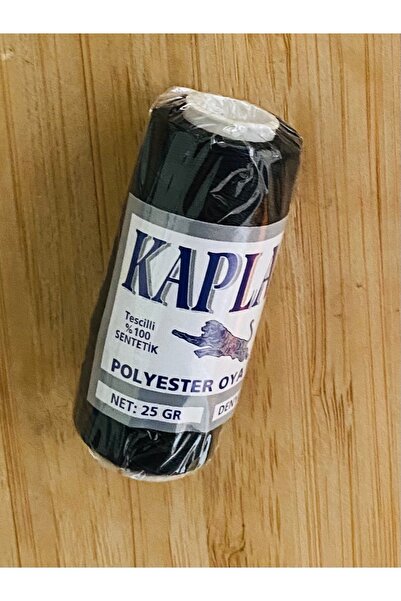 Kaplan Polyester Sewing Thread 3 Ply 25 Gr Black