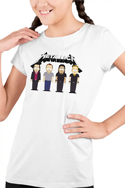 OEM Tricou Copii Fete Metallica South Park Merch