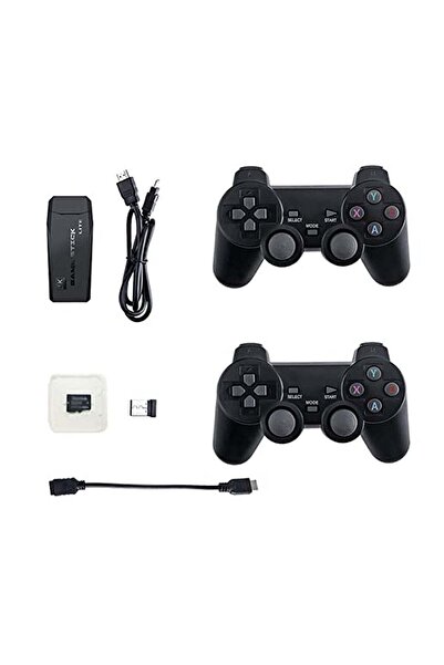 Gennext Generic Game Stick Console With Dual 2.4G Wireless Controllers Connec...