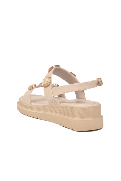 AYAKMOD Florin 607 Z Beige Women's Sandals